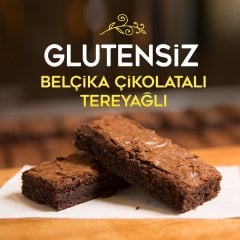 Glutensiz Bitter Çikolatalı Tereyağlı Brownie 50gr x 23