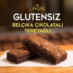 Glutensiz Bitter Çikolatalı Tereyağlı Brownie 50gr x 10